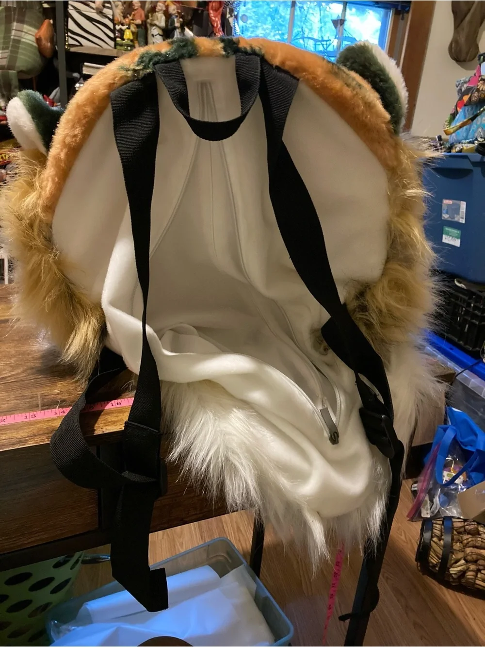 Animal Head backpack of tiger head backpack